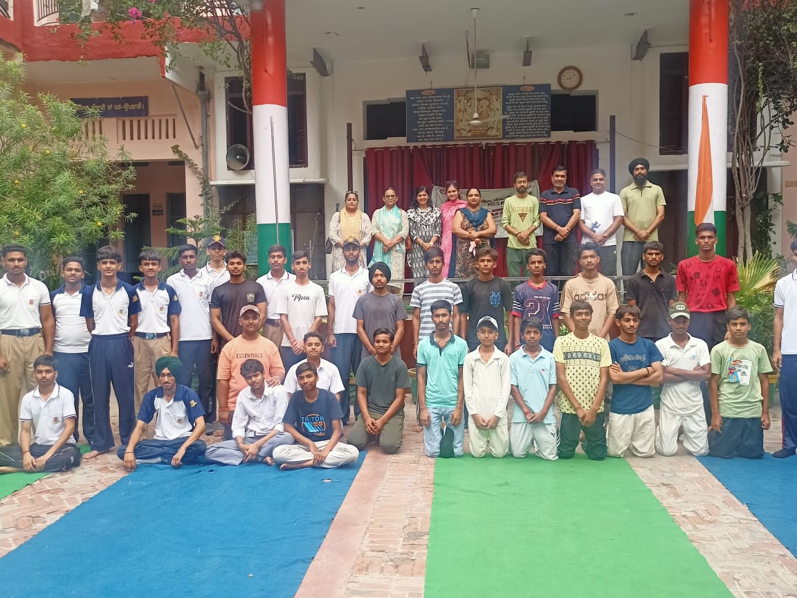 S.D.P. Celebrated 11th International Yoga Day.